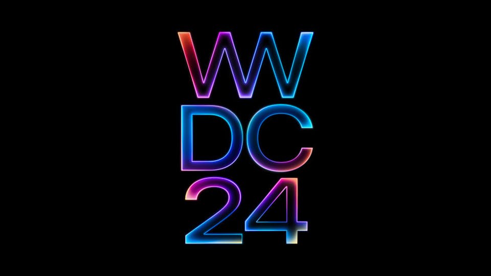 Apple's WWDC 2024 event logo.